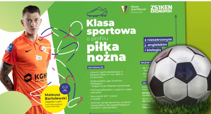 Zostań piłkarzem z Ekstraklasy! Nabór do klasy piłkarskiej w ZS nr 1