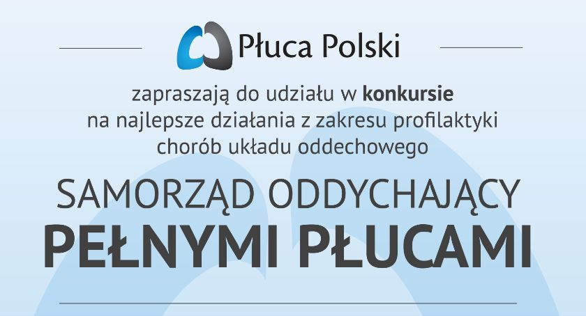 Konkurs dla samorządów dbających o płuca swoich mieszkańców. Nagrodą m.in. możliwość wzięcia udziału w ciekawym szkoleniu