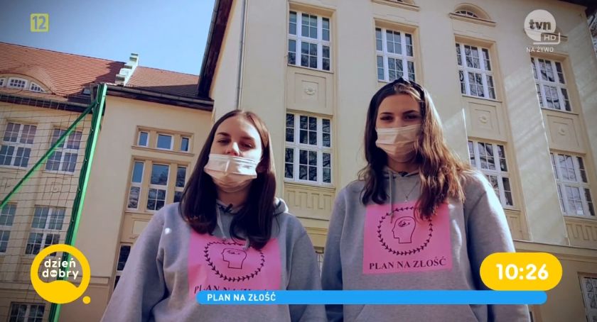 Projekt Martyny i Natalii z I LO w reportażu „Dzień Dobry TVN”