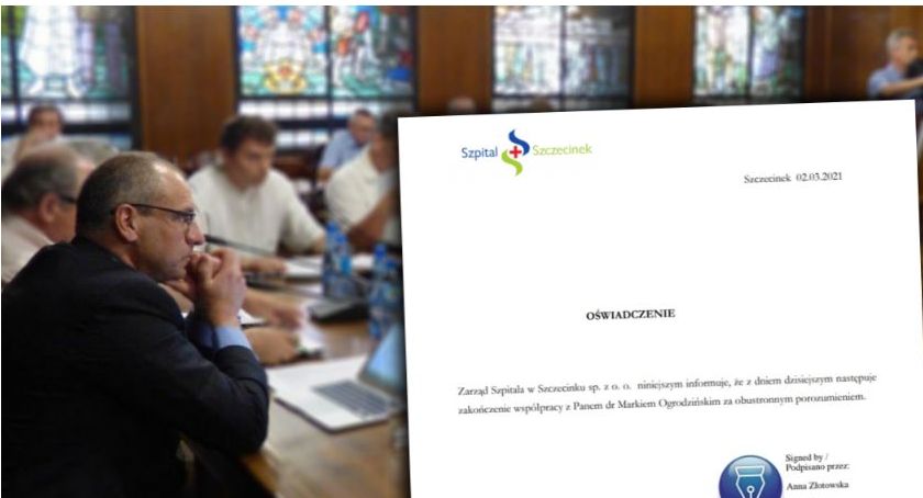Szpital w Szczecinku bez Marka Ogrodzińskiego. „Kwota ugody nie spowodowała szkody