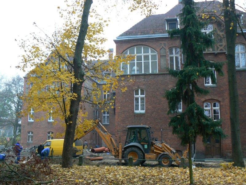 Szkoła Muzyczna w remoncie - roboty na poziomie piwnic