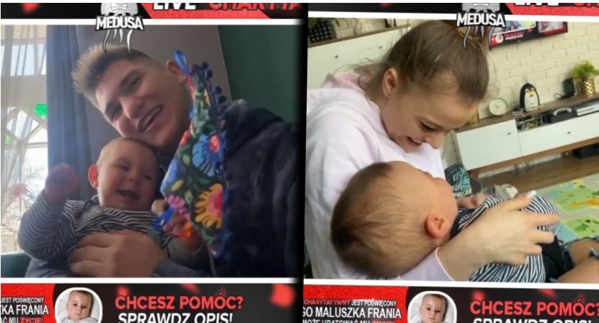 24-godzinny stream „Medusy” dla Frania. 110 tysięcy złotych na operację chłopca! (akt.)