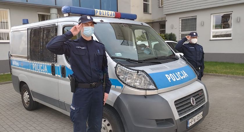 Policjanci ze Szczecinka oddali hołd zastrzelonemu koledze