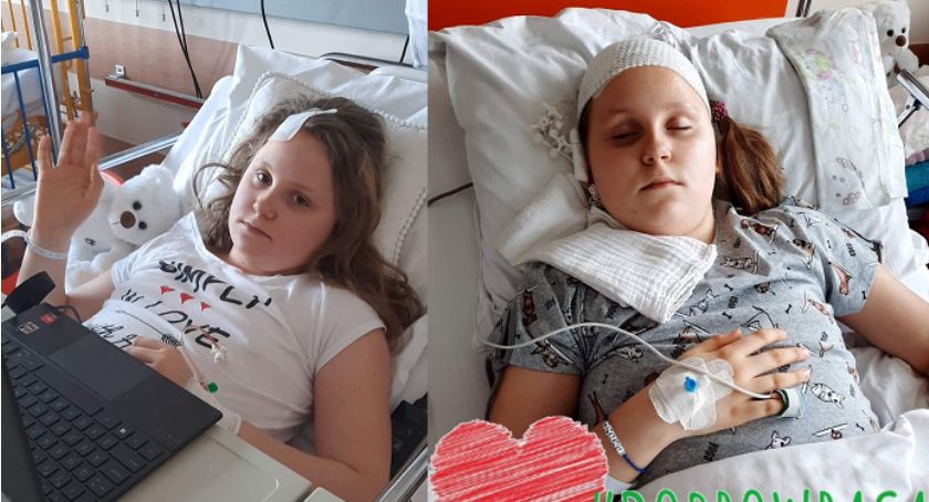 11-latka ucieka przed guzem mózgu. Julia Konieczna prosi o pomoc