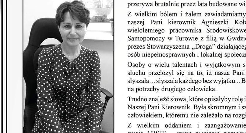 Zmarła Agnieszka Kołodziejczak