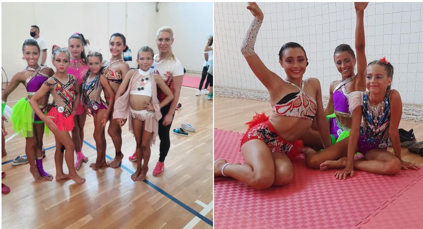 Dziewczęta ze Szczecinka na Mistrzostwach Świata w Fitness