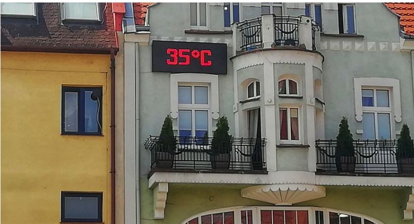 Uwaga na piekielne upały! W Szczecinku nawet 35 st. C!