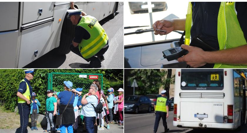 Autokary z dziećmi do kontroli. Policjanci sprawdzą, czy wyjazd będzie bezpieczny