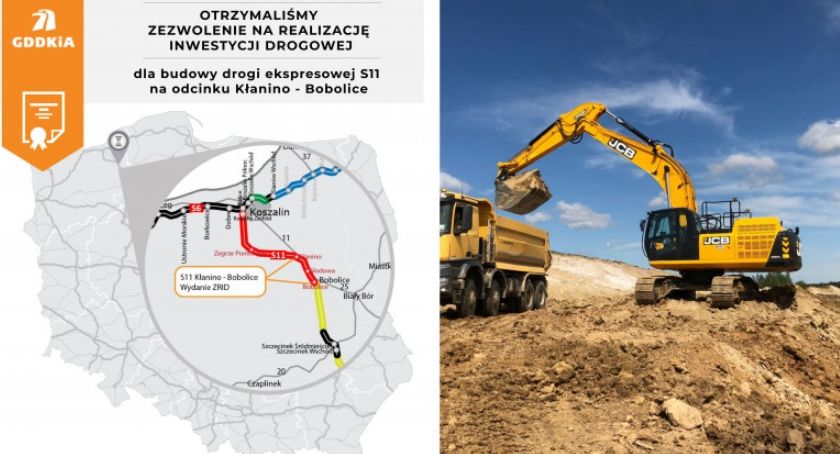 Budowa S11 na Koszalin ruszy w wakacje