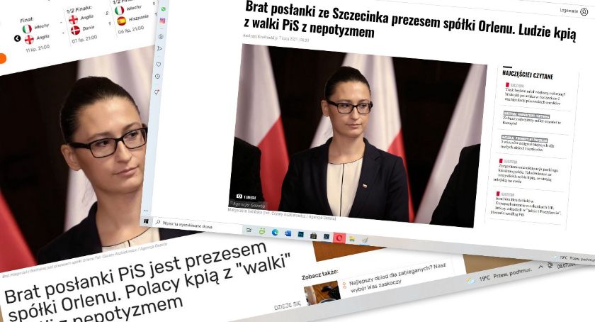 Walka z nepotyzmem w PiS? Wyborcza i NaTemat przypominają o Małgorzacie Golińskiej