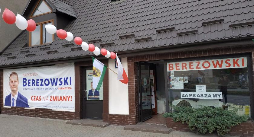Biuro Ruchu Miejskiego Krzysztofa Berezowskiego już oficjalnie otwarte