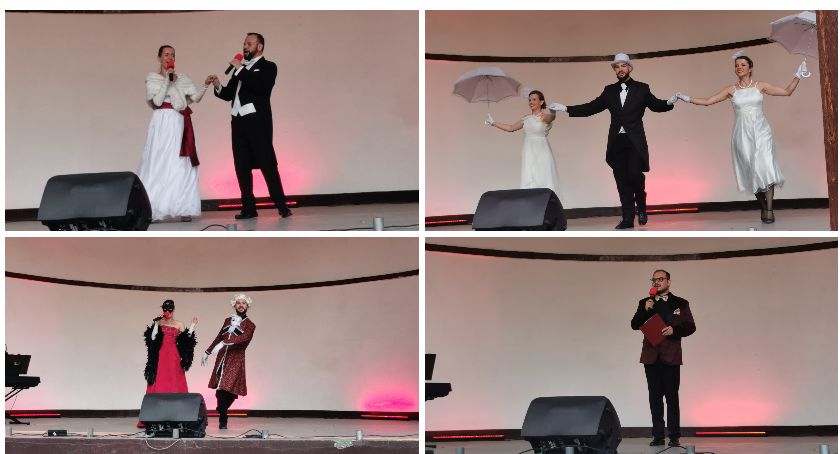 Gala Wiedeńska w samym centrum Szczecinka. Z koszami w tle wystąpili artyści Operetki Wrocławskiej