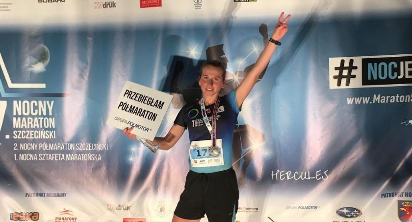 Nocny Półmaraton Szczeciński: Małgorzata Szabałowska na podium w swoim debiucie