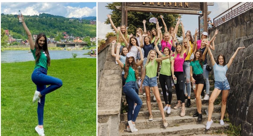 Iwona Górska ze Szczecinka na zgrupowaniu finalistek Miss Polski 2021