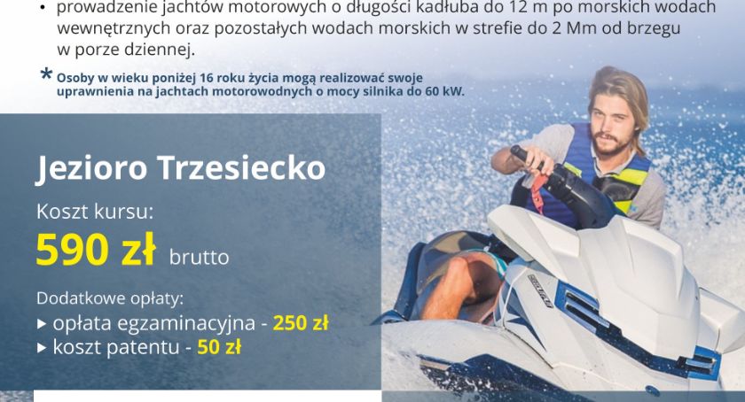 Kurs na patent sternika motorowodnego - zapisy