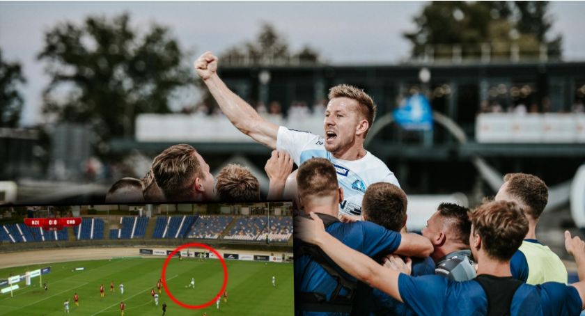 Gol Bartłomieja Poczobuta w II lidze. Co za strzał!