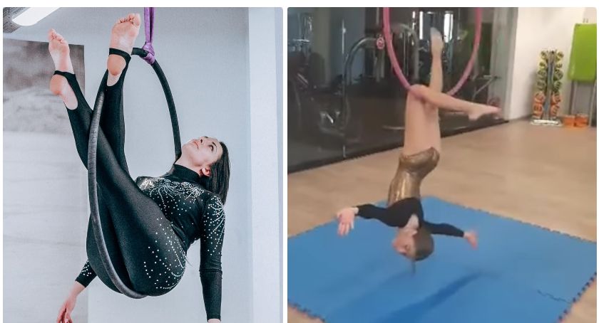 Dziewczyny ze Szczecinka tańczą... w powietrzu