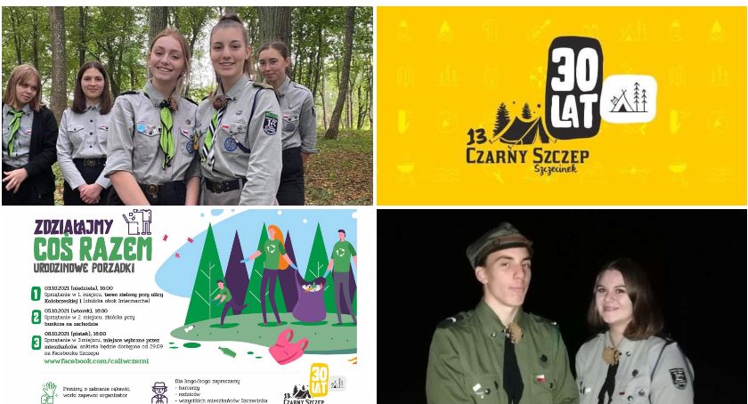 30-lecie 13 Czarnego Szczepu im. Zawiszy Czarnego. Harcerze zapraszają na wspólne sprzątanie miasta