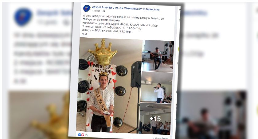 W „Majami” świętowali Dzień Chłopaka. Wybrali Mistera szkoły