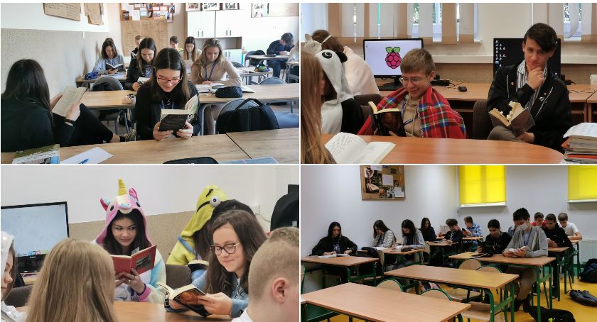 Jak oni czytają! Bicie rekordu w I LO w Szczecinku