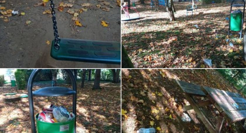 Czytelniczka o placu zabaw na Świątkach: Takiego pobojowiska dawno nie widziałam