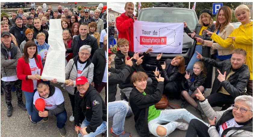 Przyjadą z Konstytucją RP do Szczecinka. Akcja już w weekend