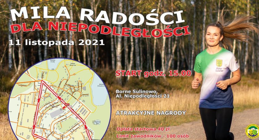 „Mila Radości dla Niepodległości” w Bornem. Trwają zapisy