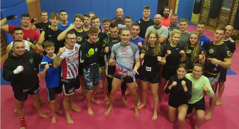 Jakub Pokusa odwiedził wojowników KSW Szczecinek