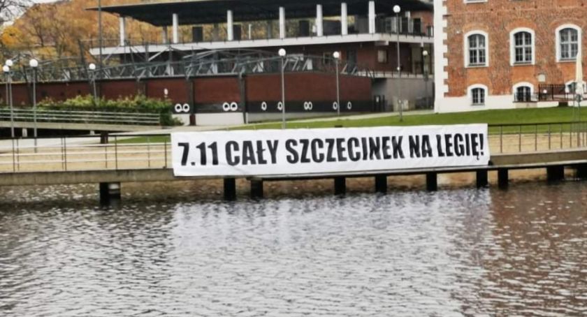 „Cały Szczecinek na Legię!”. Akcja kibiców również w naszym mieście