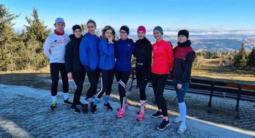 Izabela Krzyżanowska na obozie kadry narodowej PZLA