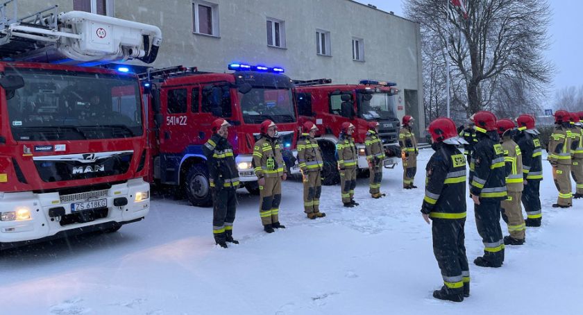 Szczecineccy strażacy uczcili tragicznie zmarłych druhów z OSP Czernikowo