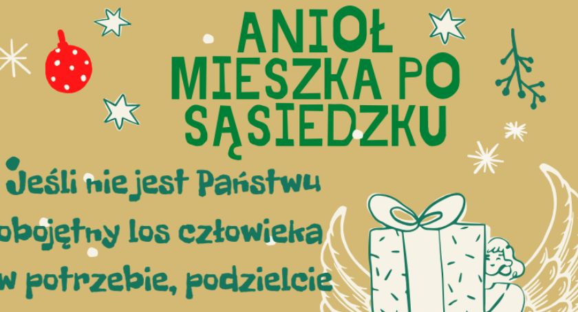 Anioł naprawdę mieszka po sąsiedzku. Akcja uczniów w Bornem Sulinowie