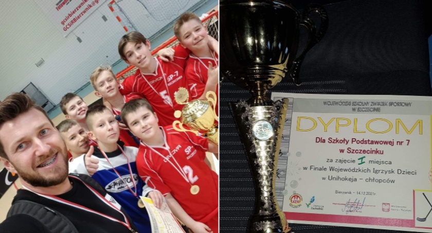 Chłopcy ze Szkoły Podstawowej nr 7 w Szczecinku mistrzami województwa!