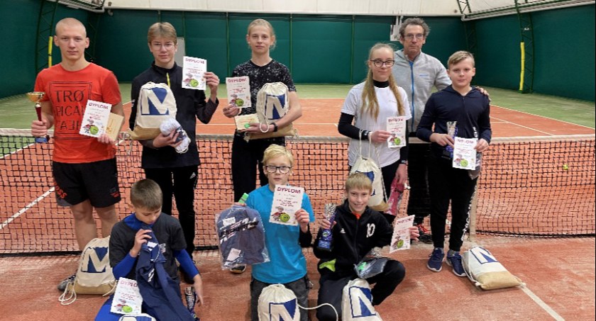 Mikołajkowy Turniej Tenisowy odbył się w Szczecinku