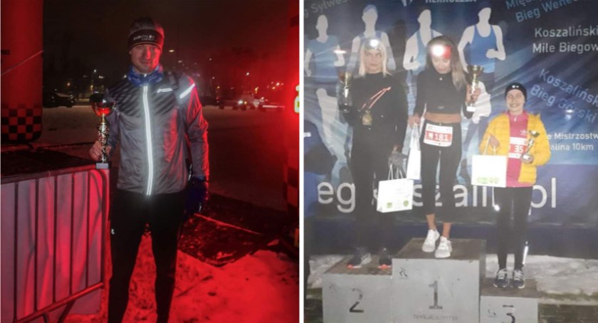 Bieg Sylwestrowy w Koszalinie: Igor Siódmiak wygrywa, Hanna Foltyniewicz trzecia