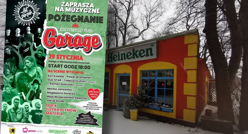 Mocne zakończenie działalności Pubu Garage w Szczecinku