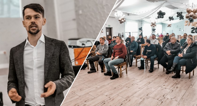 Michał Kołodziejczak w Szczecinku. „Supermarket działa gorzej niż mafia”