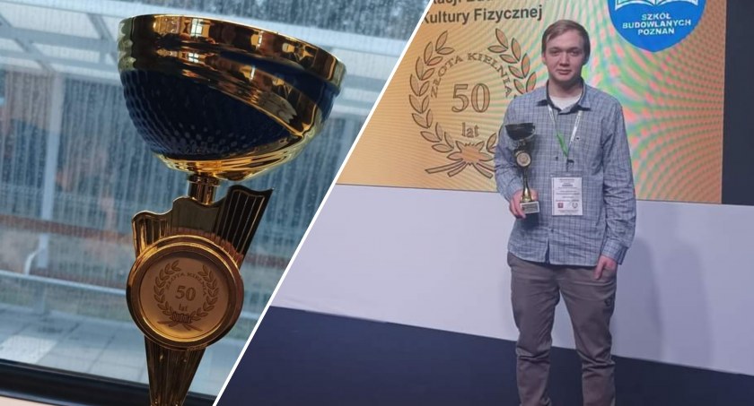 Bartosz Filbrandt z ZST najlepszy! Zdobył „Złotą Kielnię”!