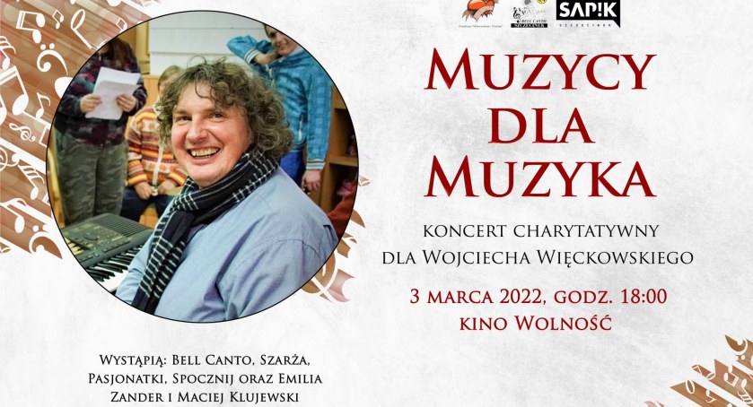 Muzycy dla Muzyka – koncert charytatywny dla Wojciecha Więckowskiego