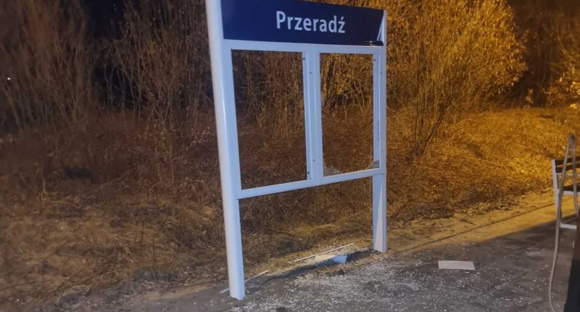 Rzucał kamieniami, wyrywał kosze. Nabuzowany 18-latek zdemolował przystanek 