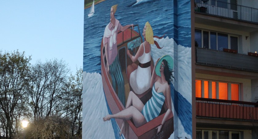Nowy mural w Szczecinku gotowy. Wkrótce wszystkie zostaną podświetlone