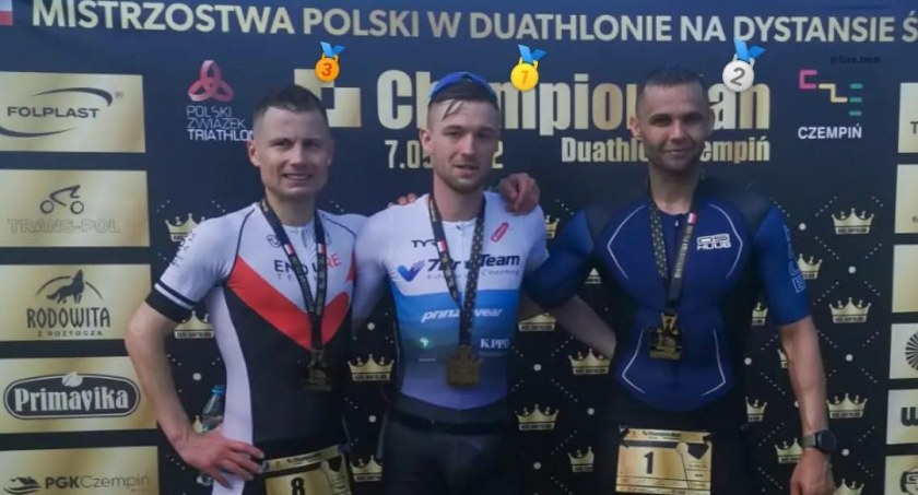 Igor Siódmiak został mistrzem Polski w duathlonie!