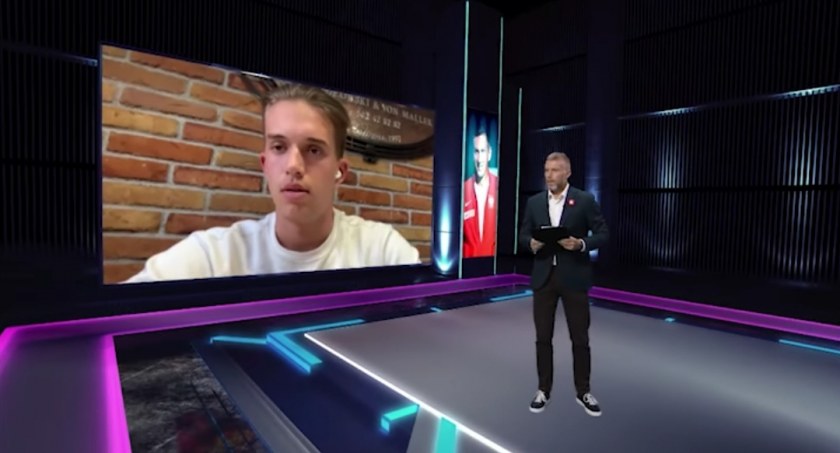 Miłosz Kurzydłowski gościem w studiu Ligi Mistrzów przed meczem Liverpoolu
