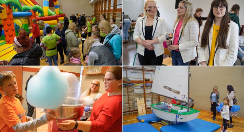 Dmuchane zamki, moc atrakcji i wielka zabawa. Dzień Dziecka w powiecie