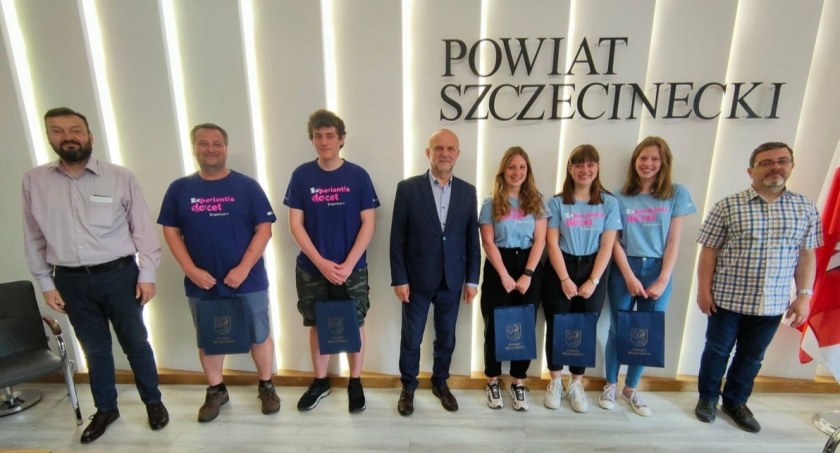 Uczniowie z Ostrawy z wizytą u starosty