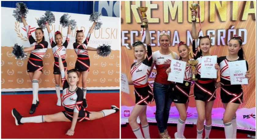 Świetny występ dziewczyn ze Szczecinka na Pucharze Polski w Cheerleadingu