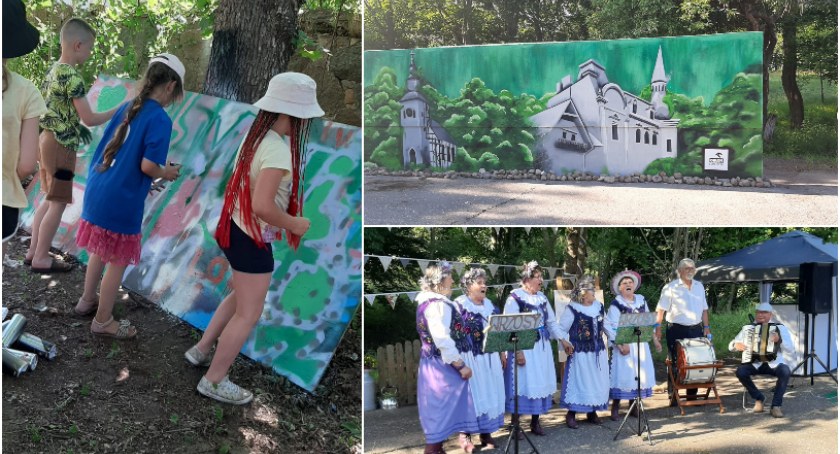 Historia, mural i dobra zabawa. W Radaczu uroczyście podsumowali wyjątkowy projekt