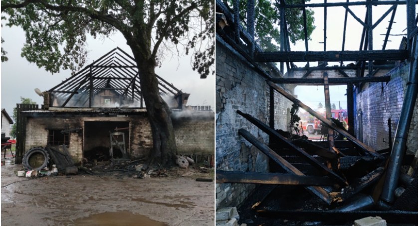 Wielki pożar w Białej. Mieszkańcy potrzebują pomocy