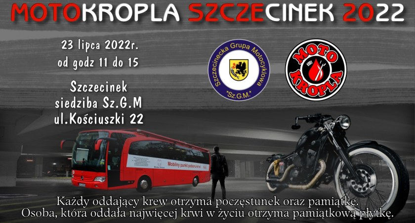 Szczecineccy motocykliści zapraszają na „Motokroplę”