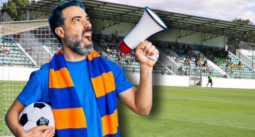 Obrażał piłkarzy i sędziów, siłą wyrzucono go ze stadionu [POSŁUCHAJ]